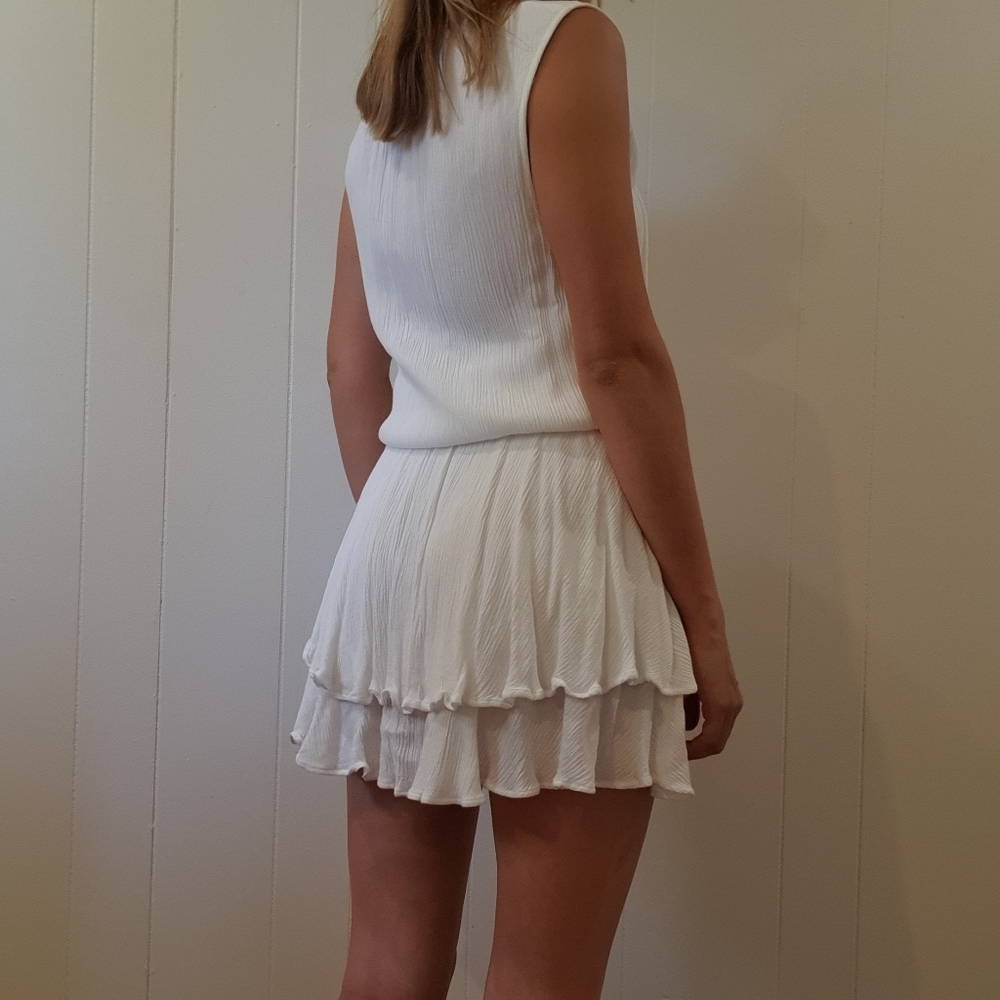 SOLD - Camilla and Marc White mini dress - Picture 3 of 6